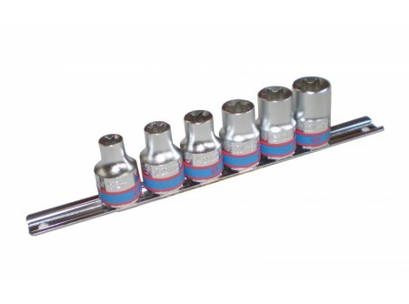 DUGÓKULCSFEJ KÉSZL.1/2" TORX 6-RÉSZ 4106PR