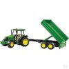BRUDER JOHN DEERE 5115M PÓTKOCSIVAL JÁTÉK