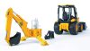 BRUDER JCB MIDI CX RAKODÓ ÉS ÁROKÁSÓ
