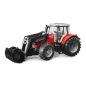 BRUDER MASSEY FERGUSSON 7624 + HOMLOKRAKODÓ