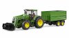 BRUDER JOHN DEERE 7930 UTÁNFUTÓVAL JÁTÉK