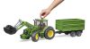 BRUDER JOHN DEERE 7930 UTÁNFUTÓVAL JÁTÉK