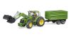 BRUDER JOHN DEERE 7930 UTÁNFUTÓVAL JÁTÉK