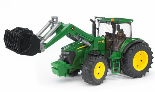 BRUDER JOHN DEERE 7930 HOMLOKRAKODÓVAL JÁTÉK